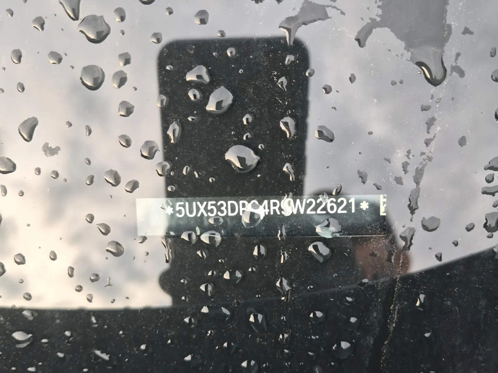 Dash VIN Plate Photo