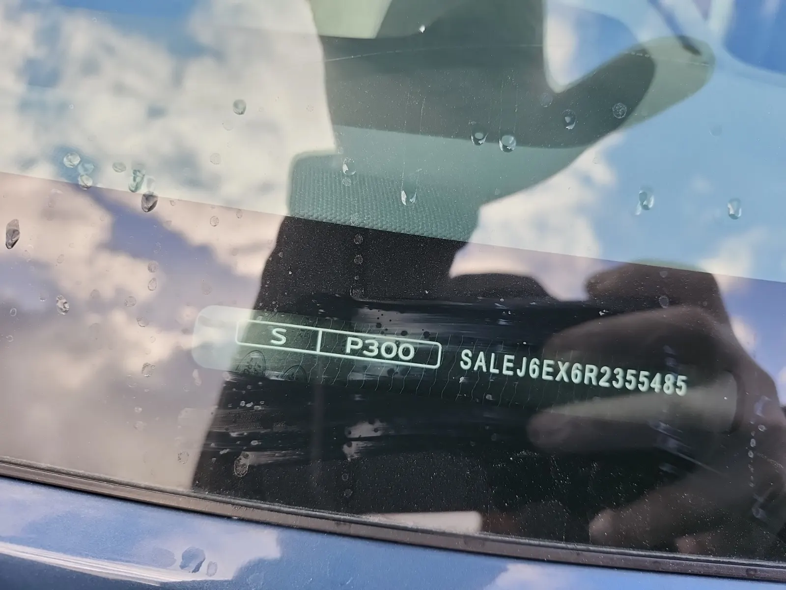 Dash VIN Plate Photo