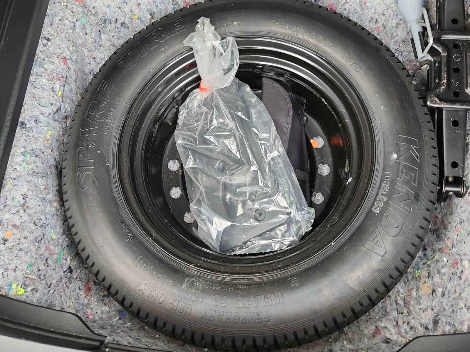 Spare Tire & Wheel Photo