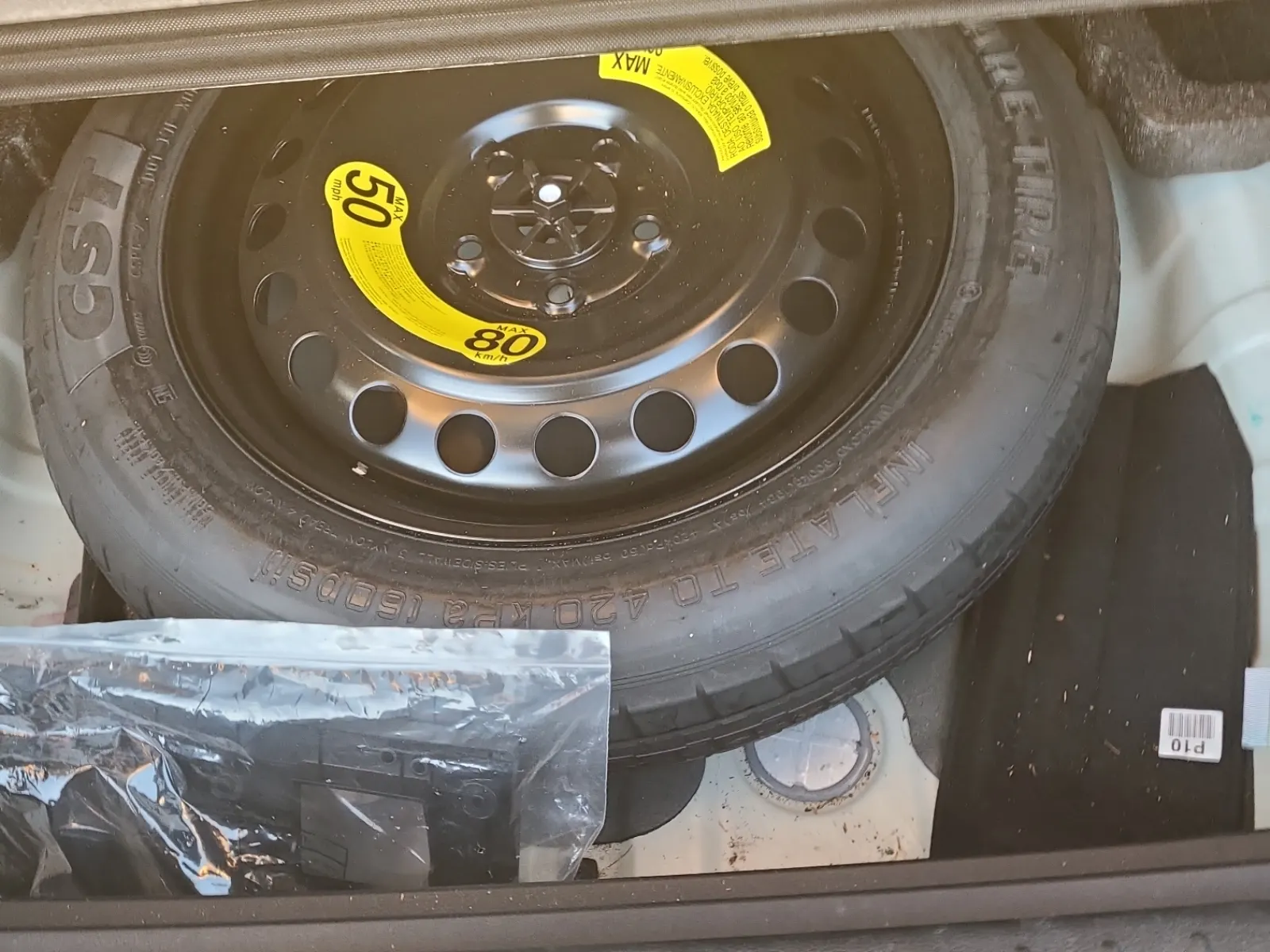 Spare Tire & Wheel Photo