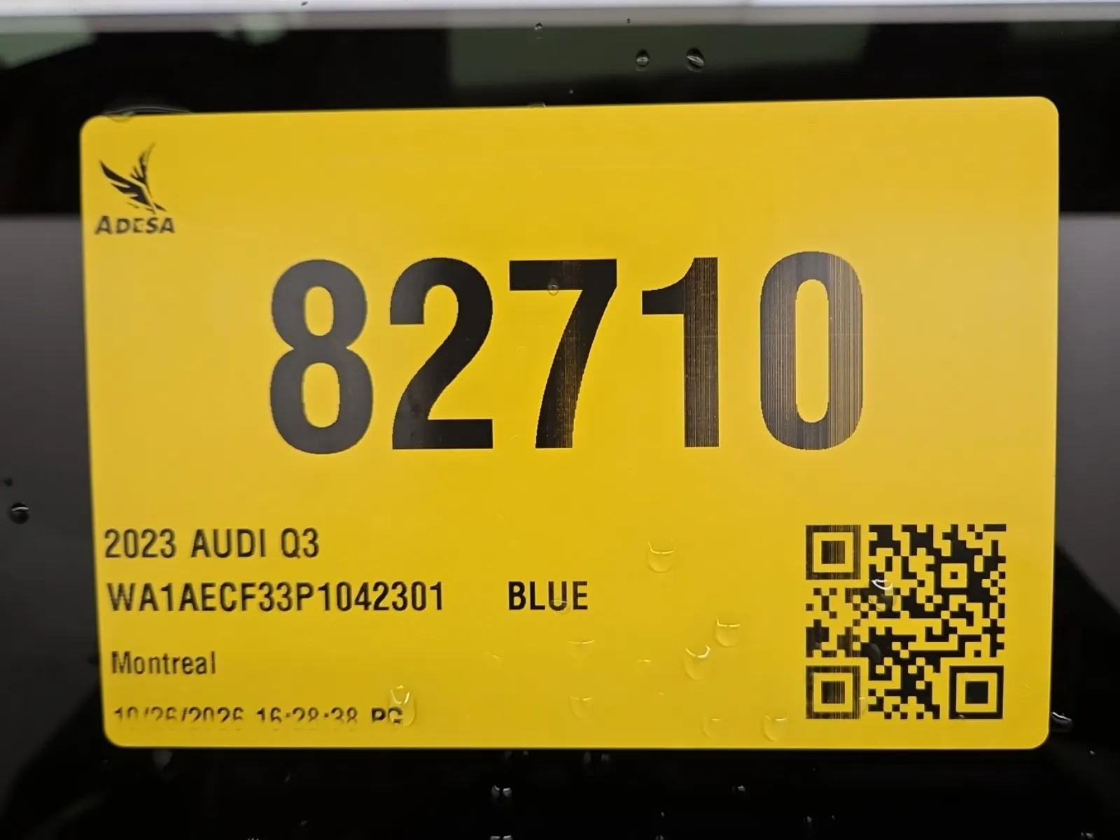 Inventory Label Photo