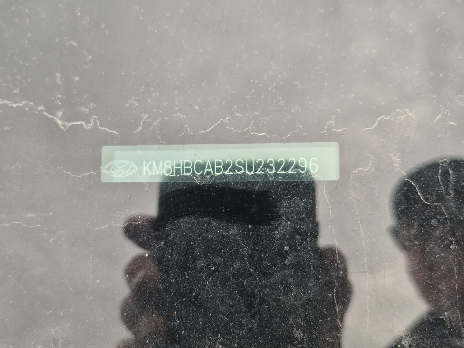 Dash VIN Plate Photo