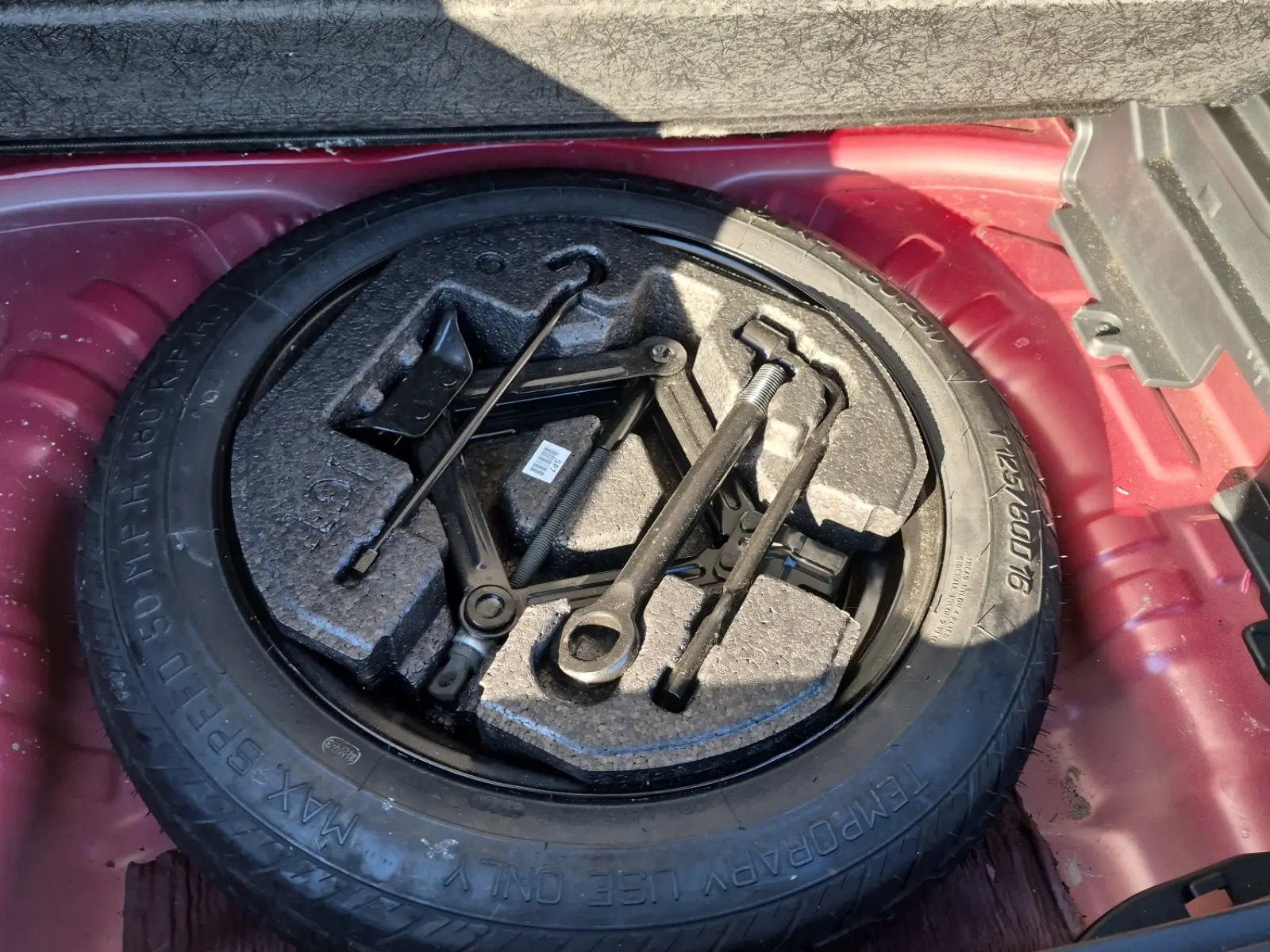 Spare Tire & Wheel Photo