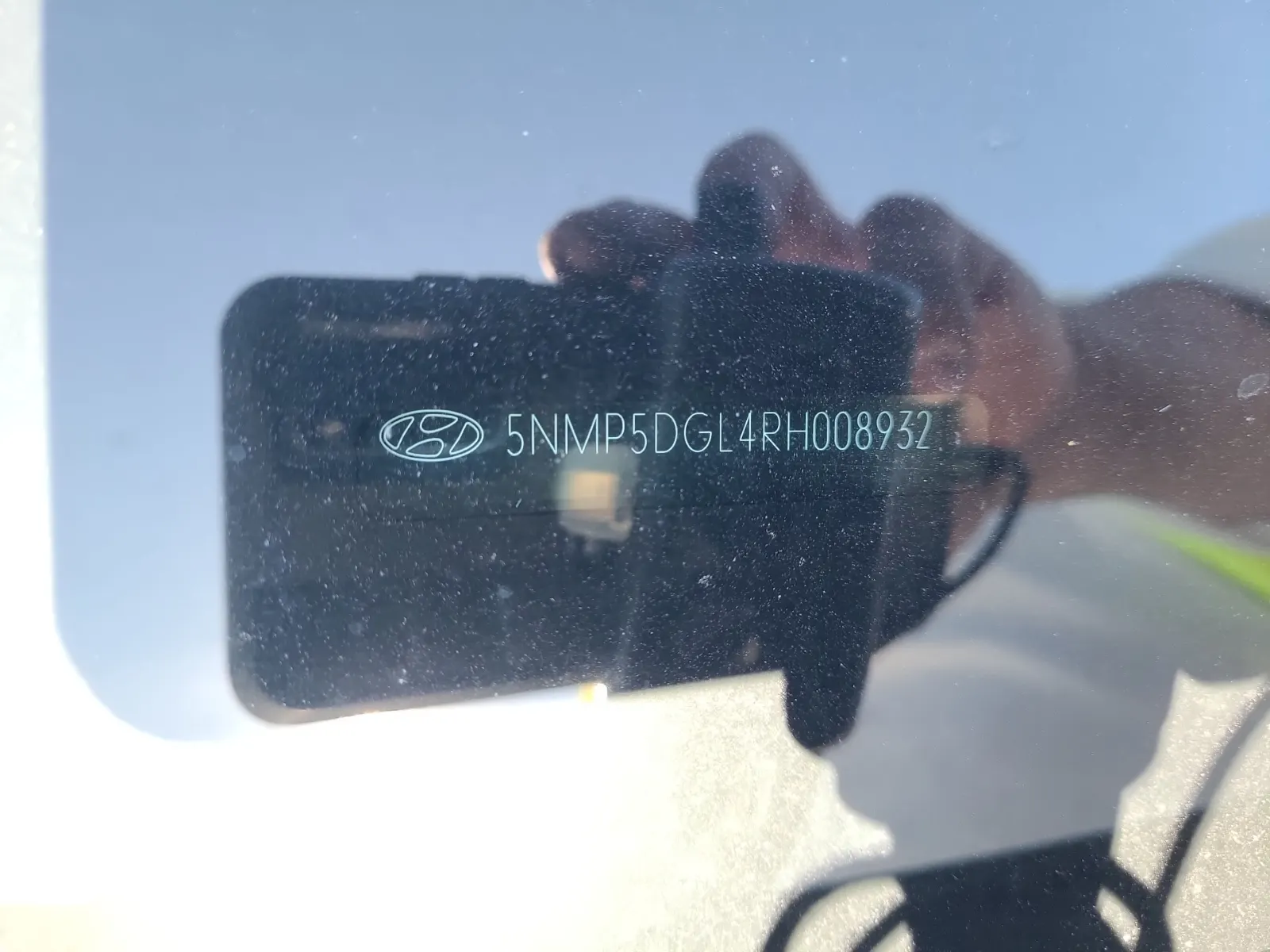 Dash VIN Plate Photo