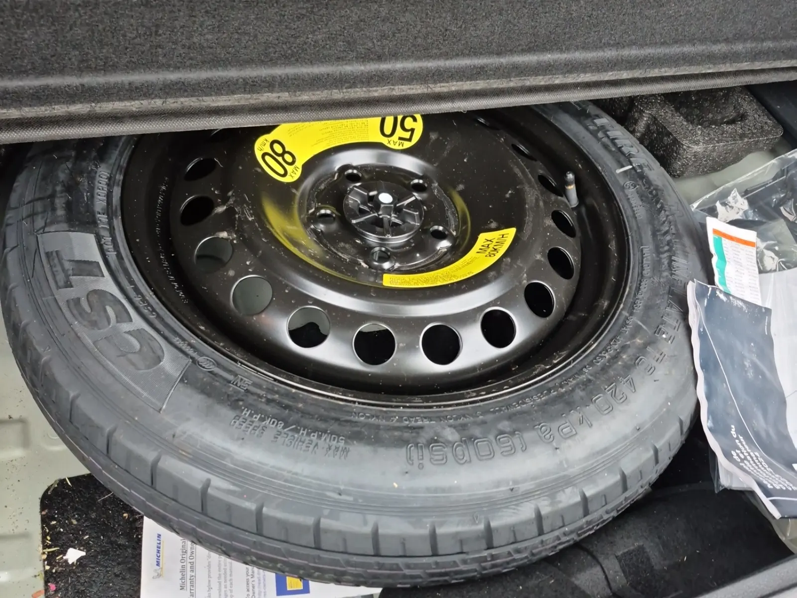 Spare Tire & Wheel Photo