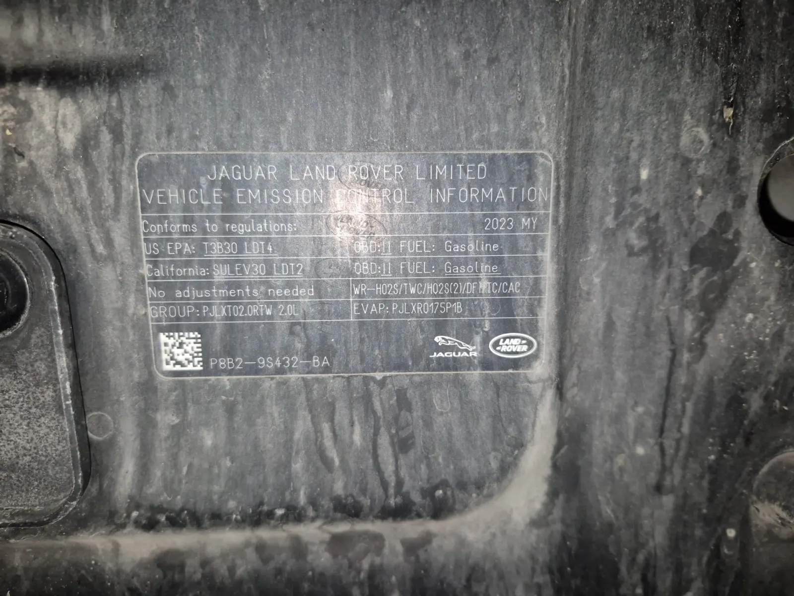 Emission Sticker Photo