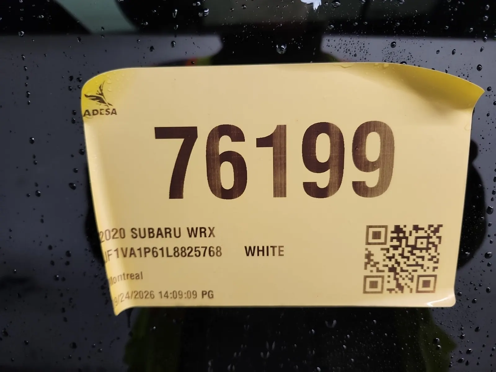 Inventory Label Photo
