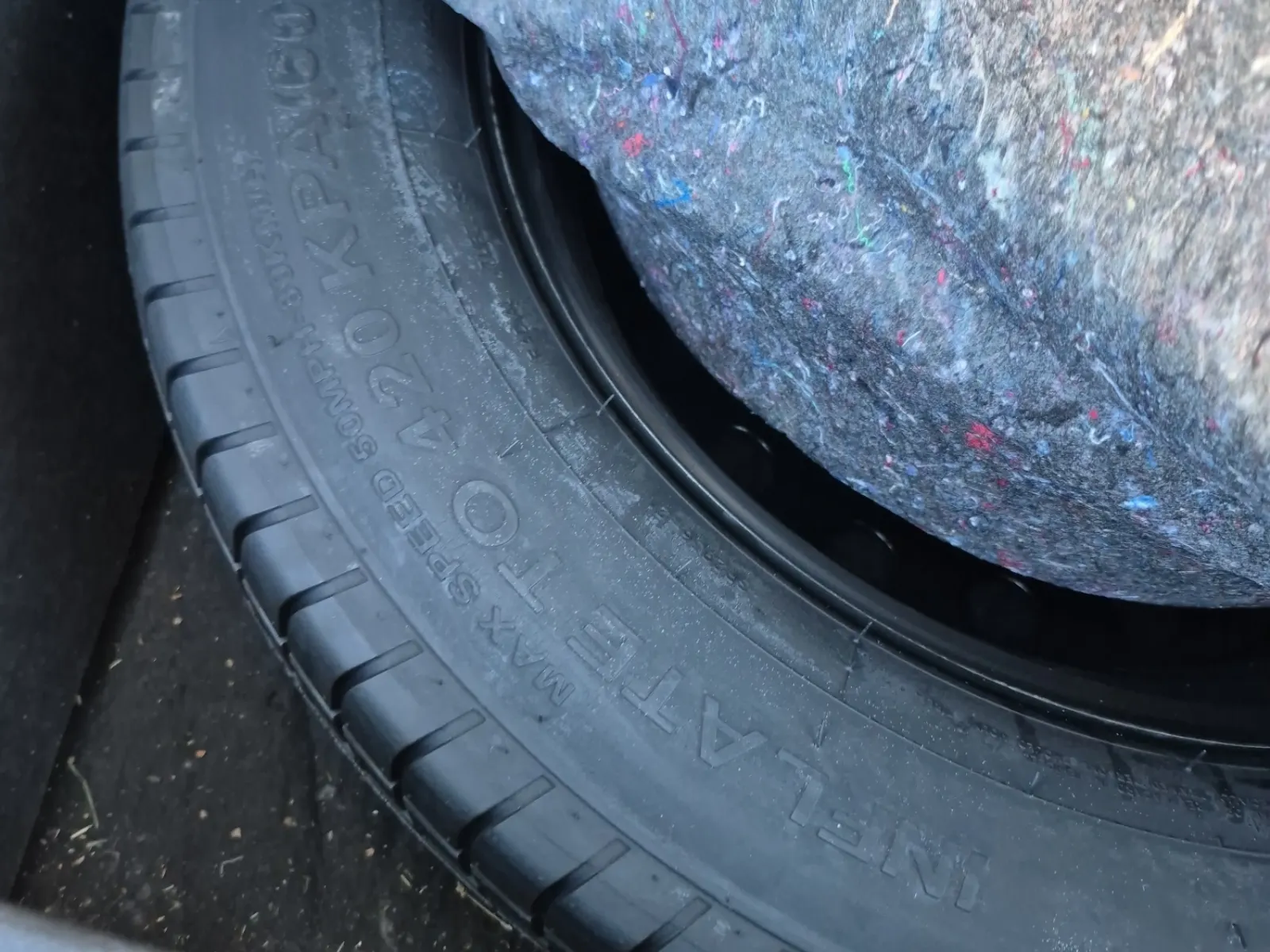 Spare Tire & Wheel Photo