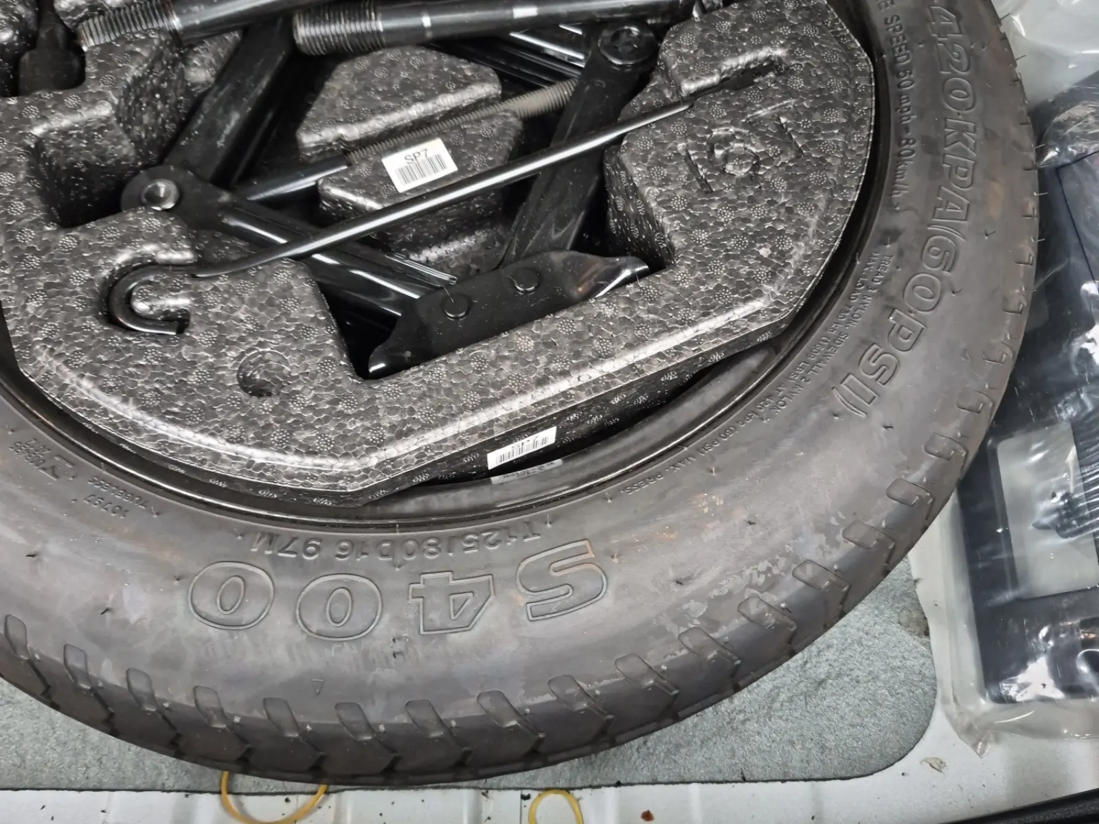 Spare Tire & Wheel Photo