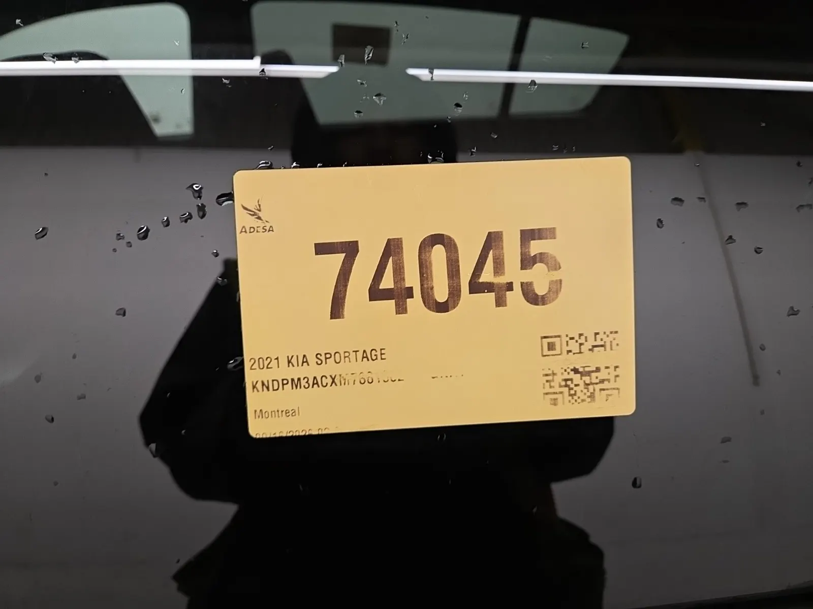 Inventory Label Photo