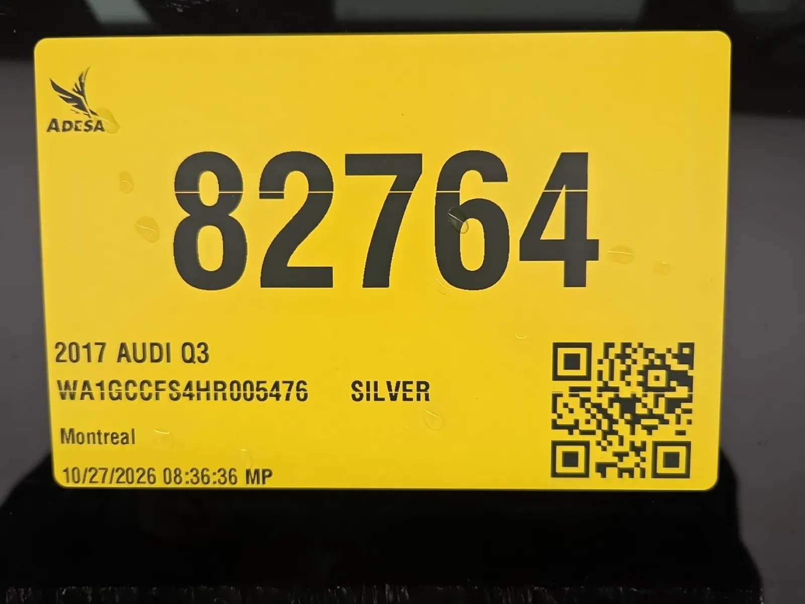 Inventory Label Photo
