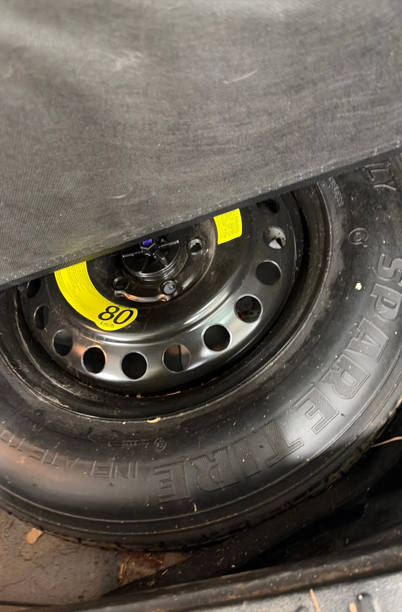 Spare Tire & Wheel Photo