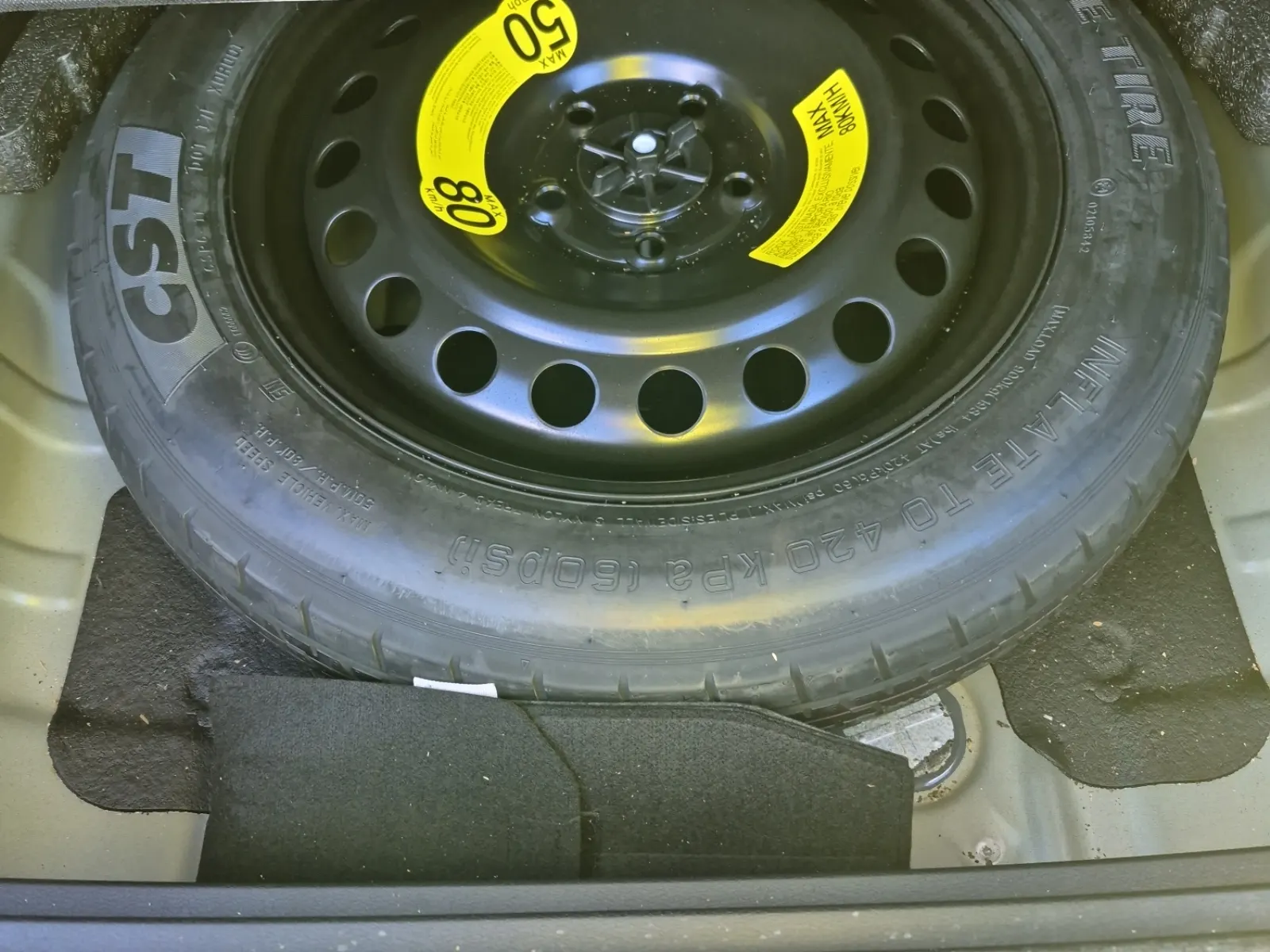 Spare Tire & Wheel Photo