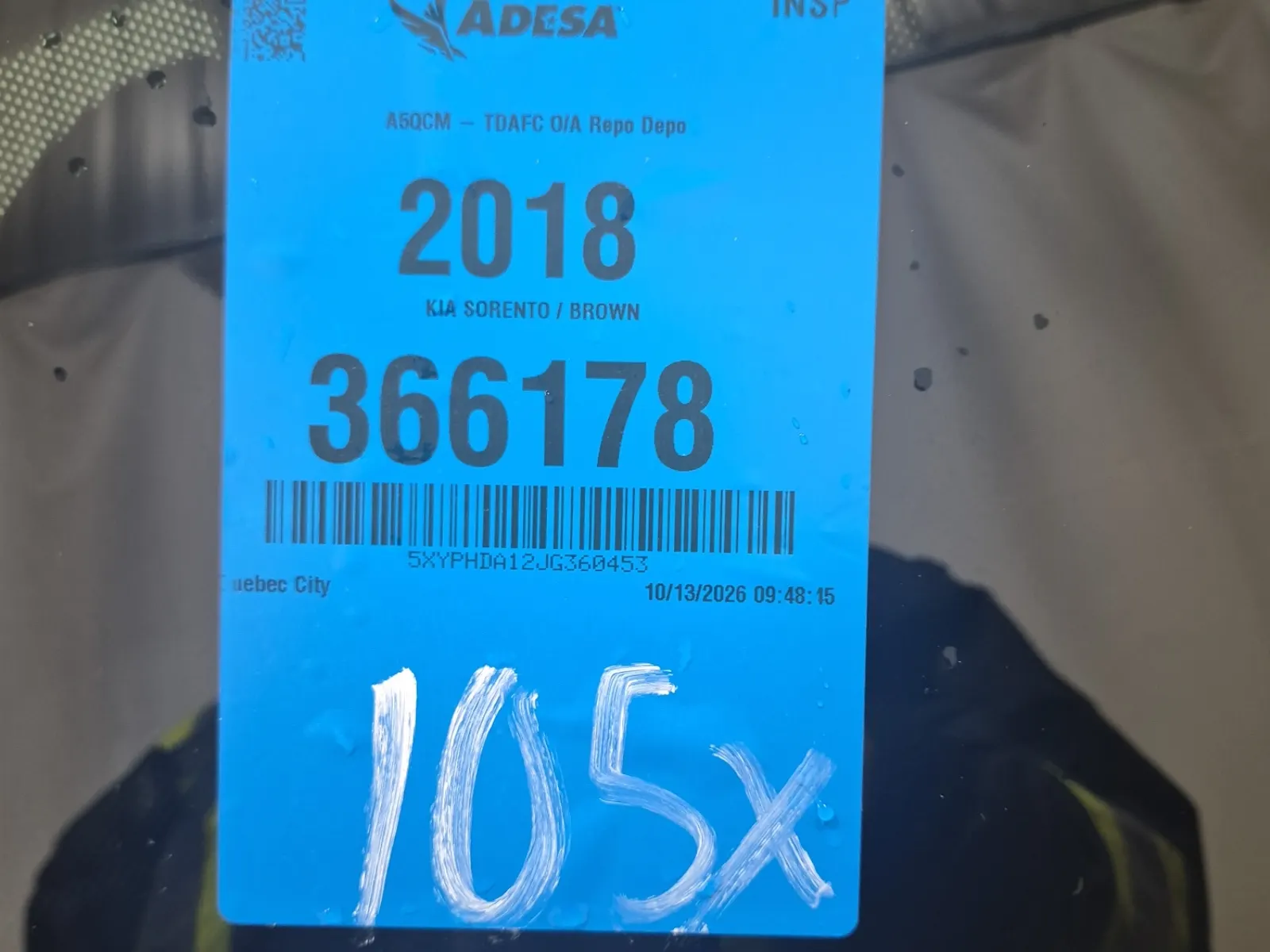 Inventory Label Photo
