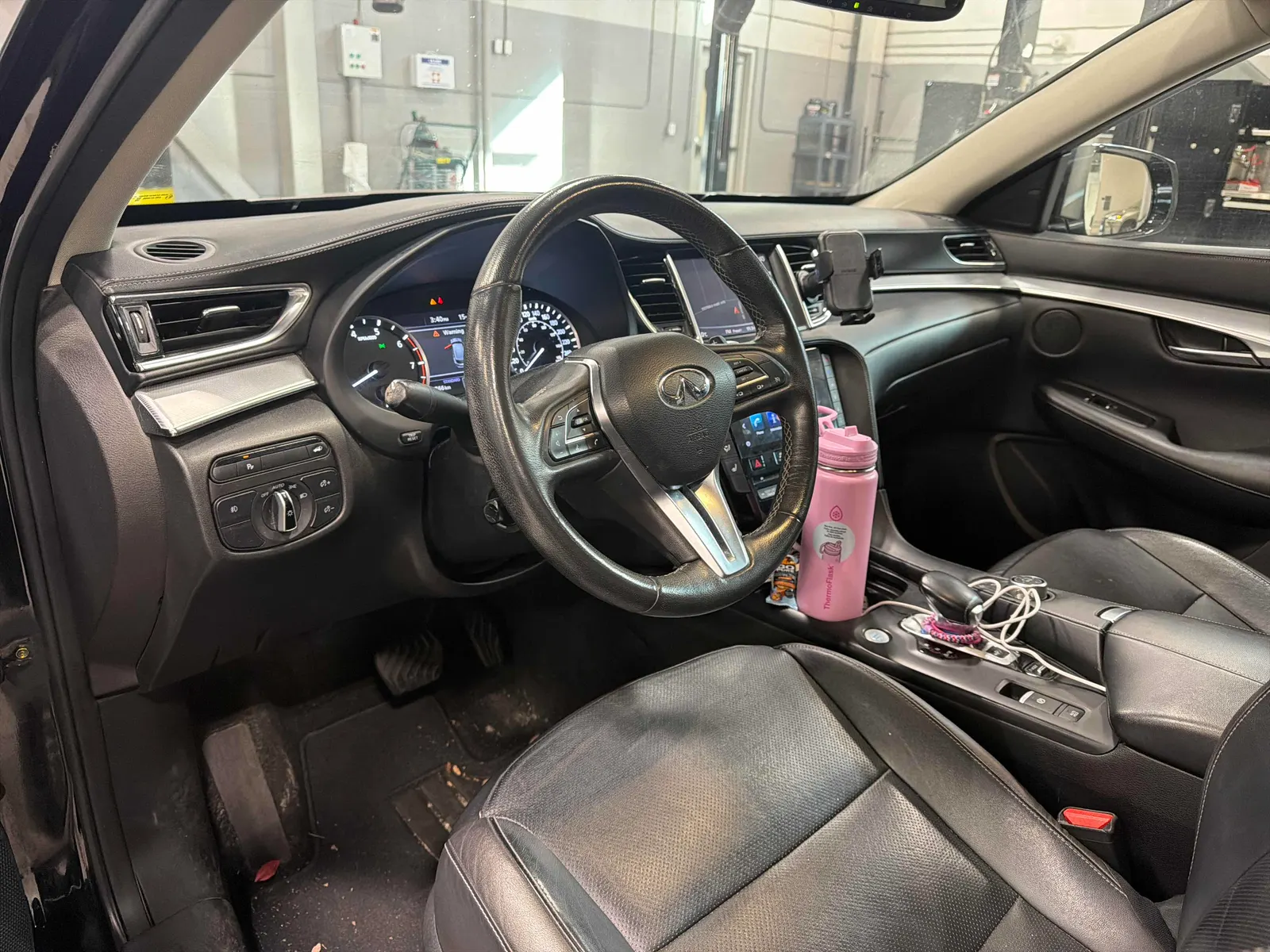 Interior driver side