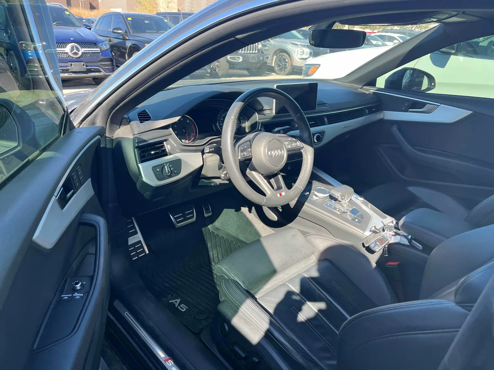 Interior driver side