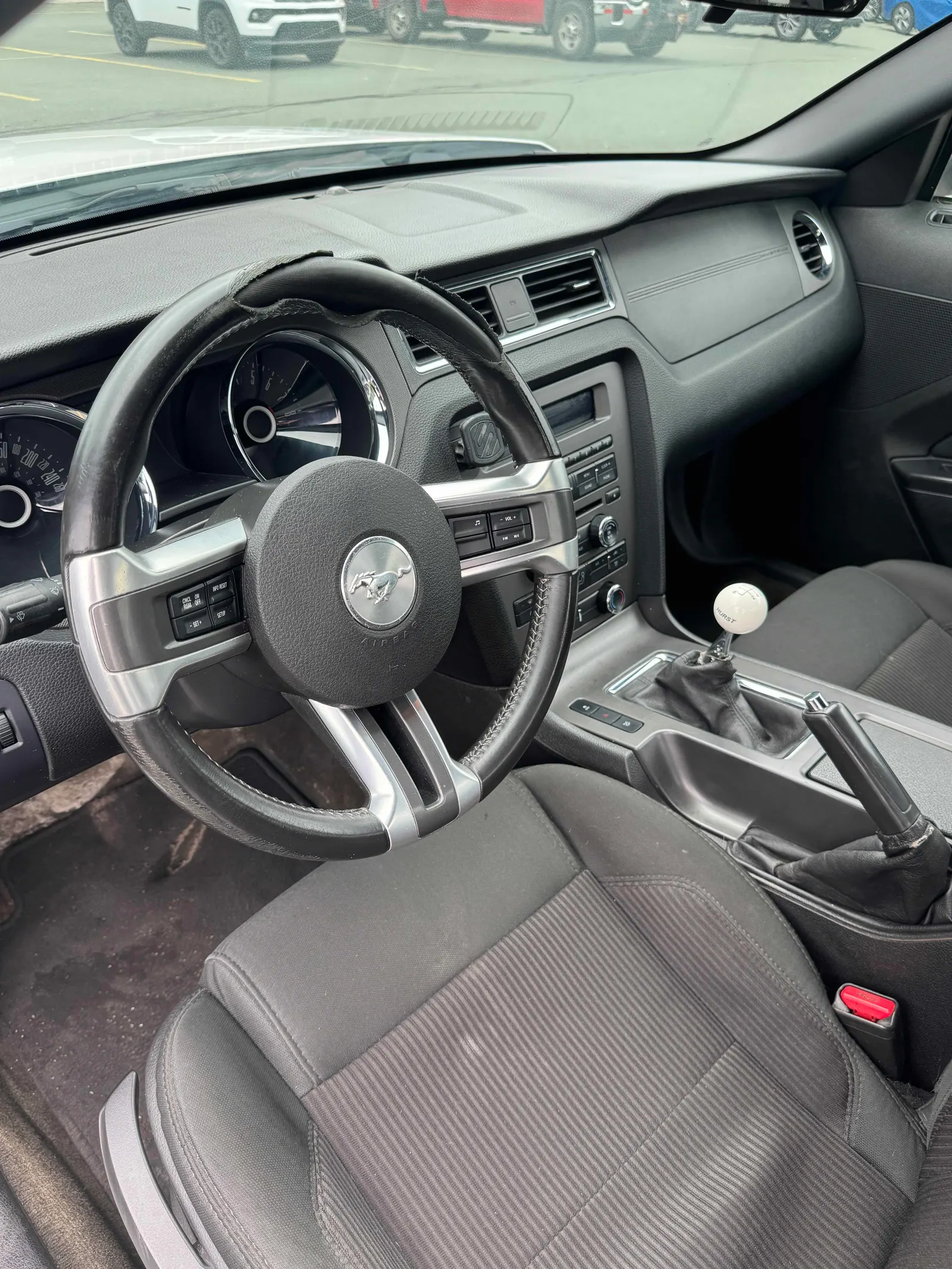 Interior driver side