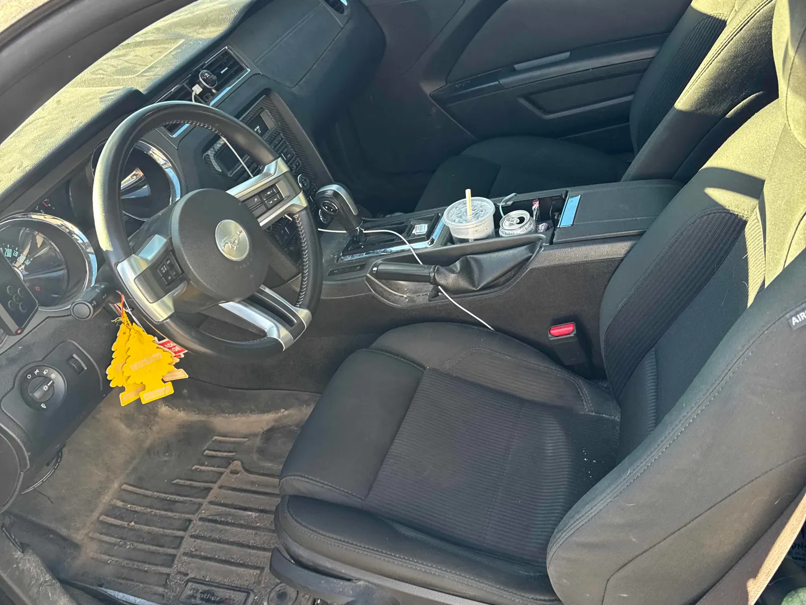 Interior driver side