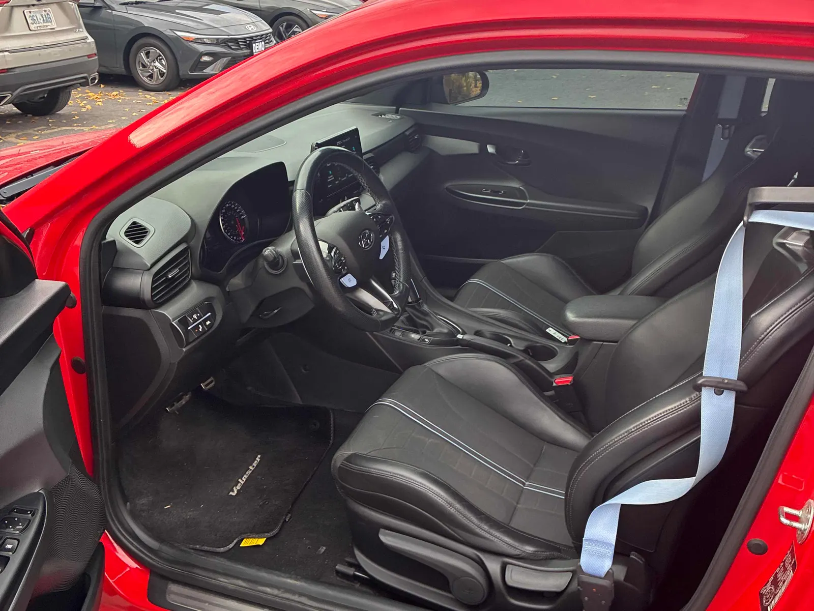 Interior driver side