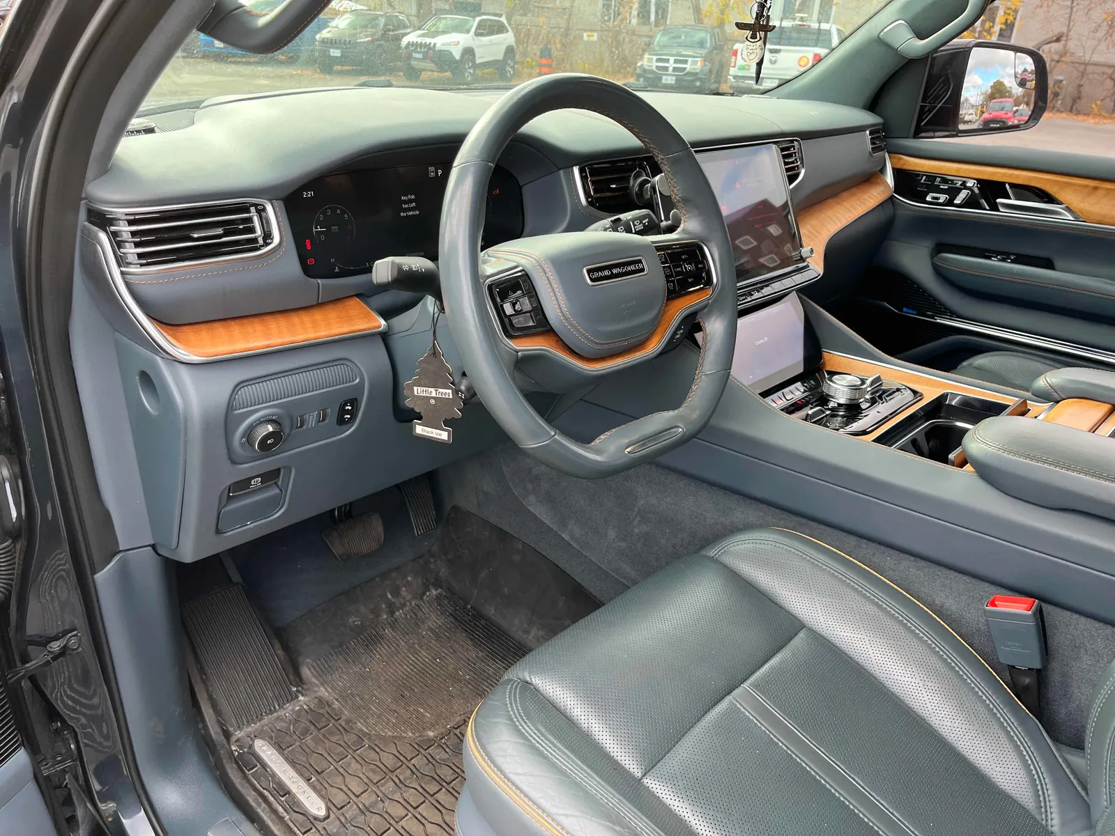 Interior driver side