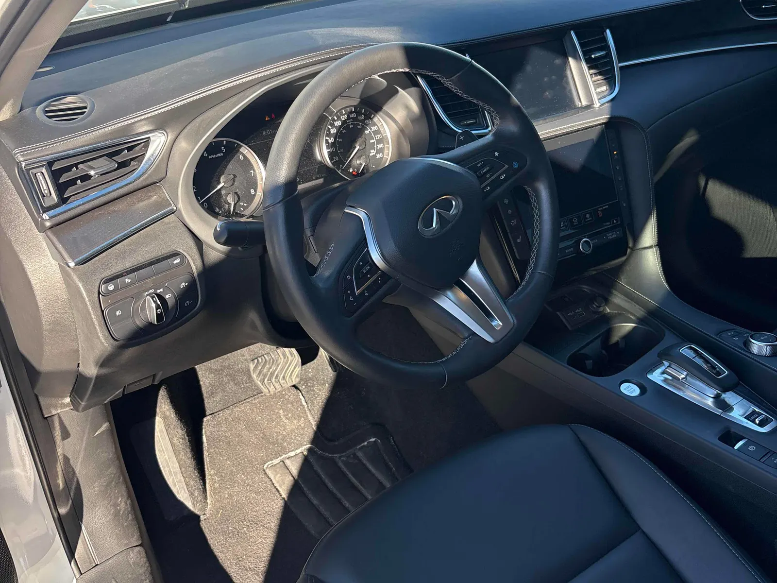 Interior driver side