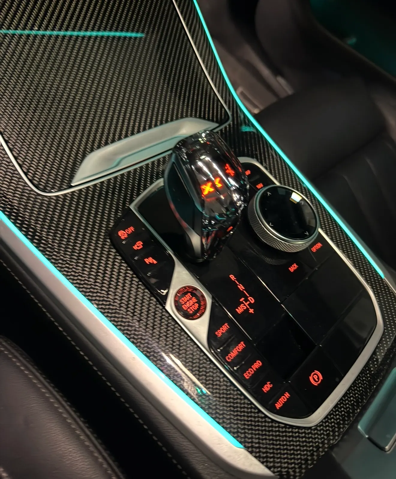Interior driver side