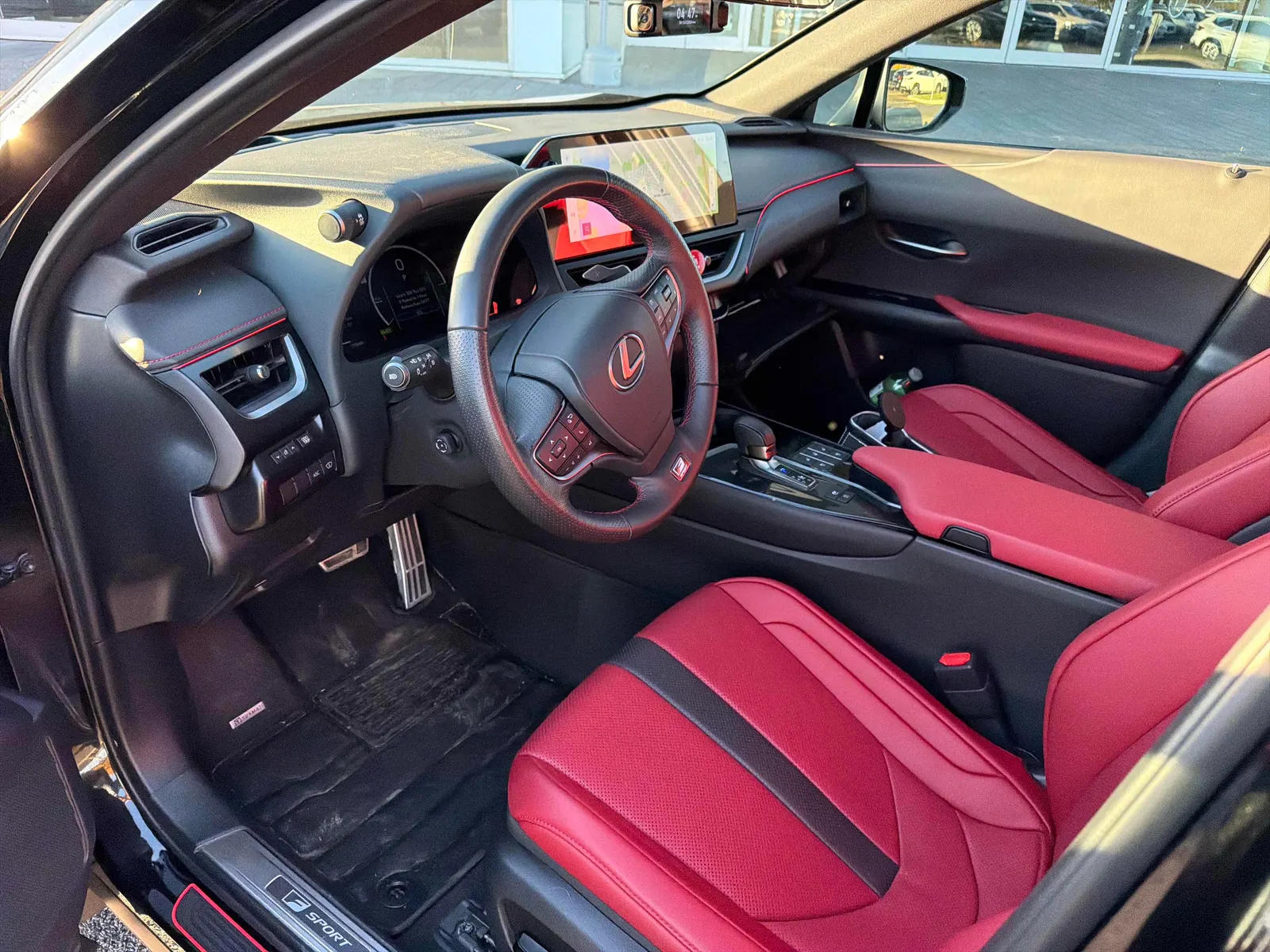 Interior driver side