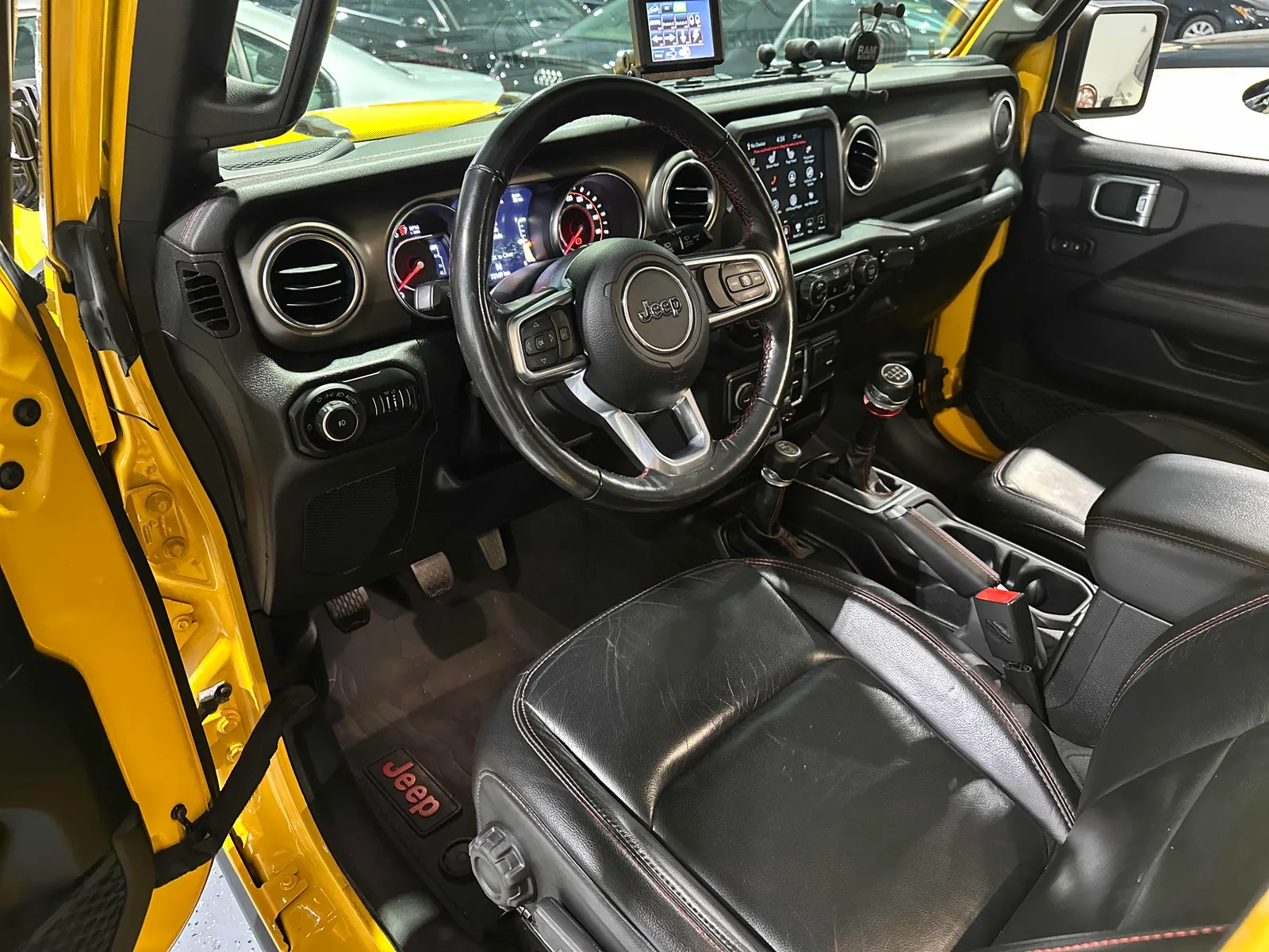 Interior driver side