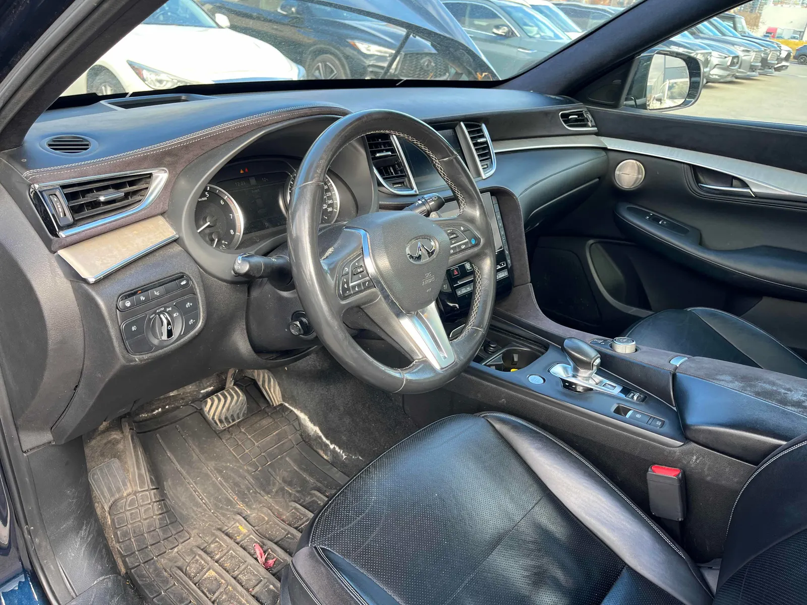 Interior driver side