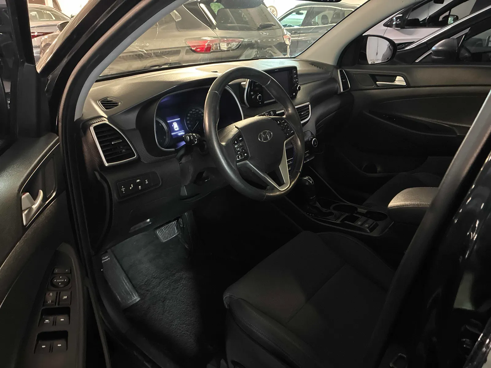 Interior driver side