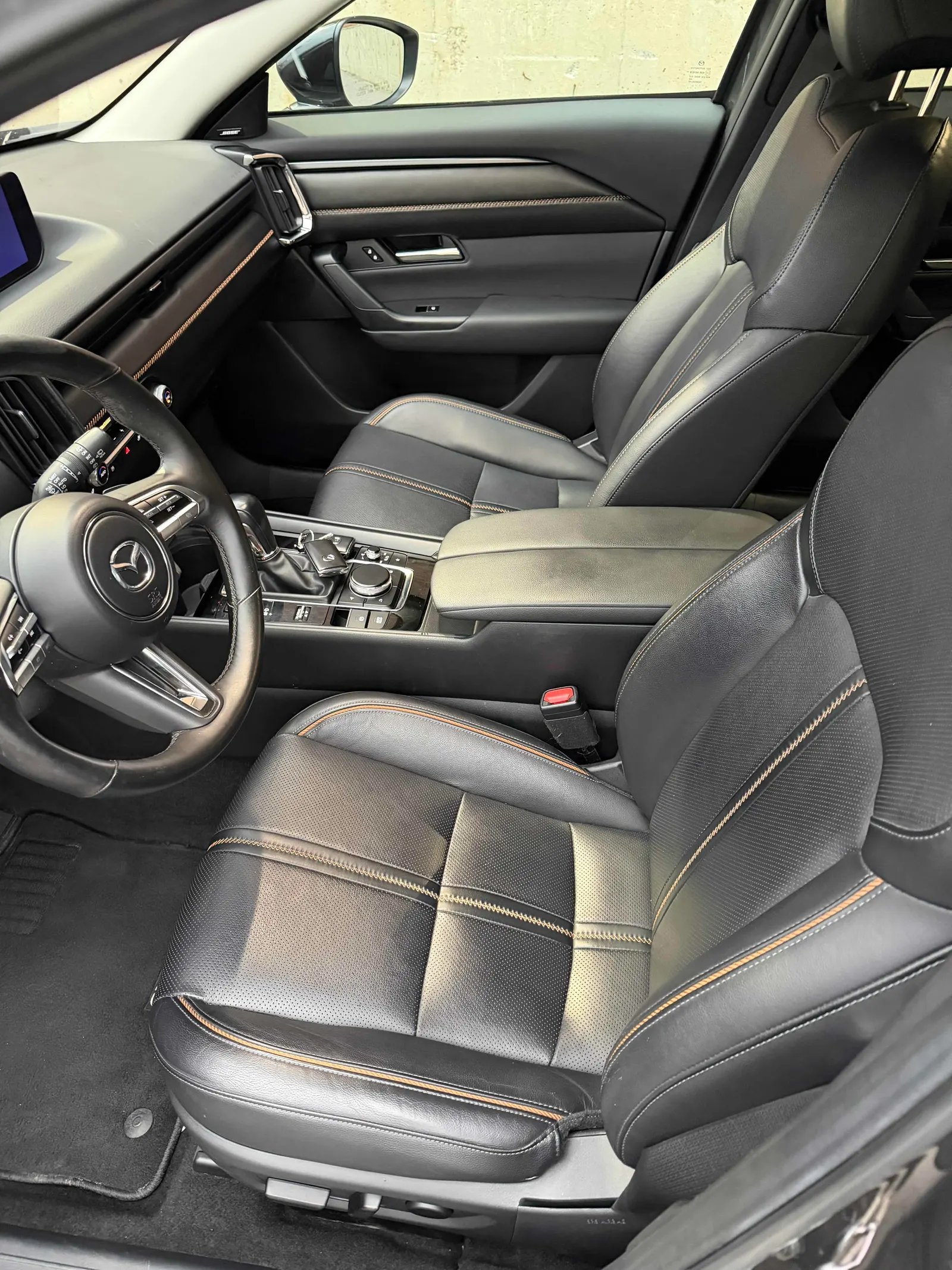 Interior driver side