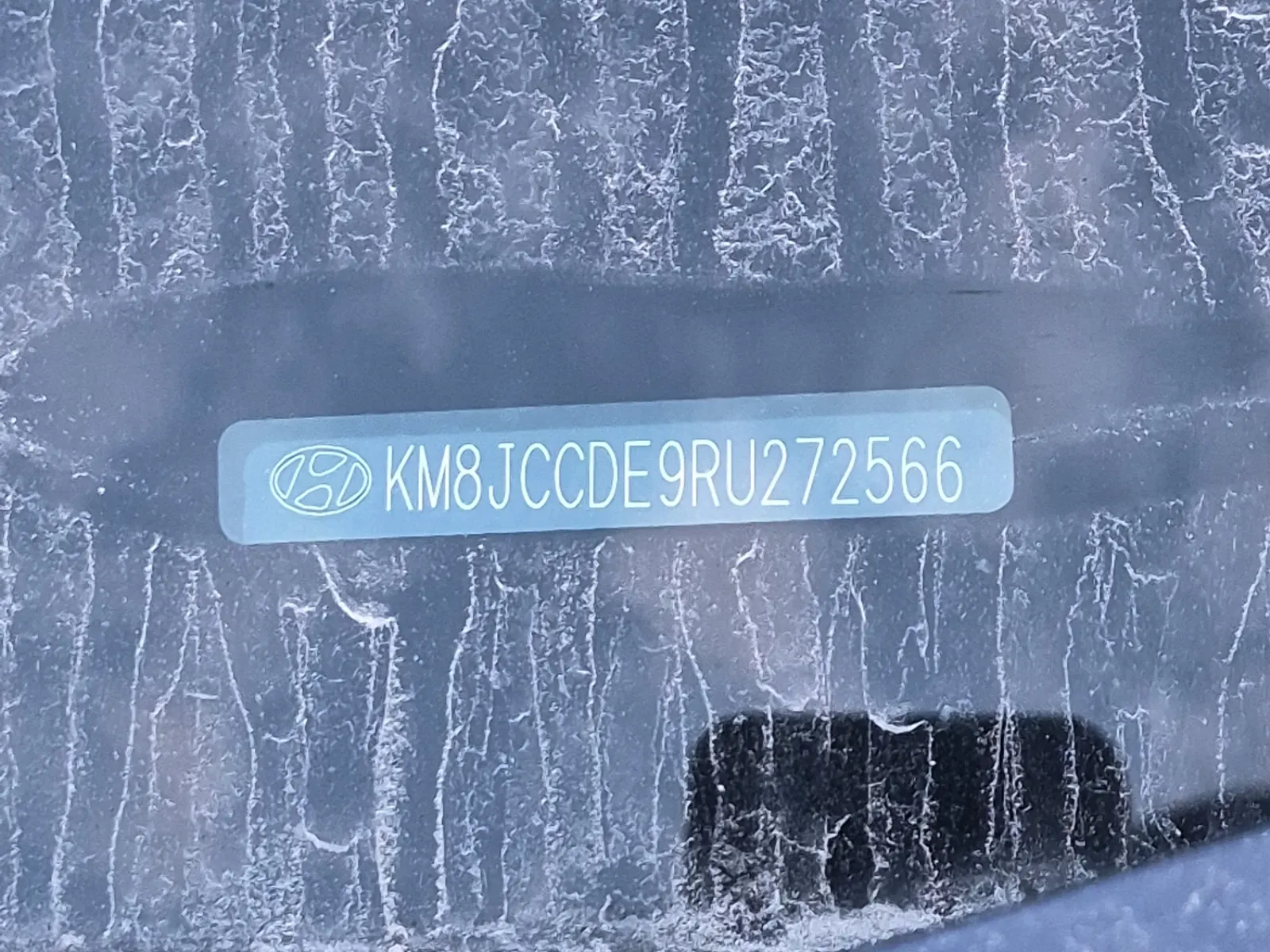 Dash VIN Plate Photo