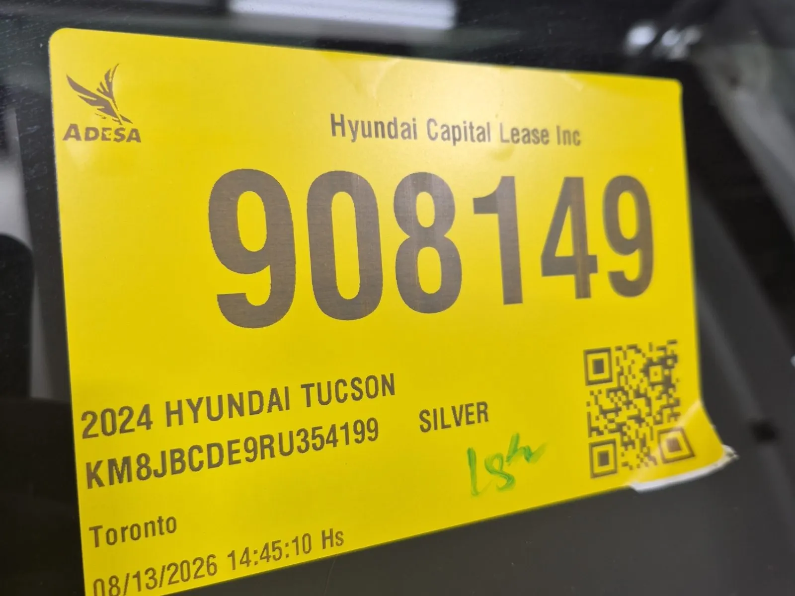 Inventory Label Photo