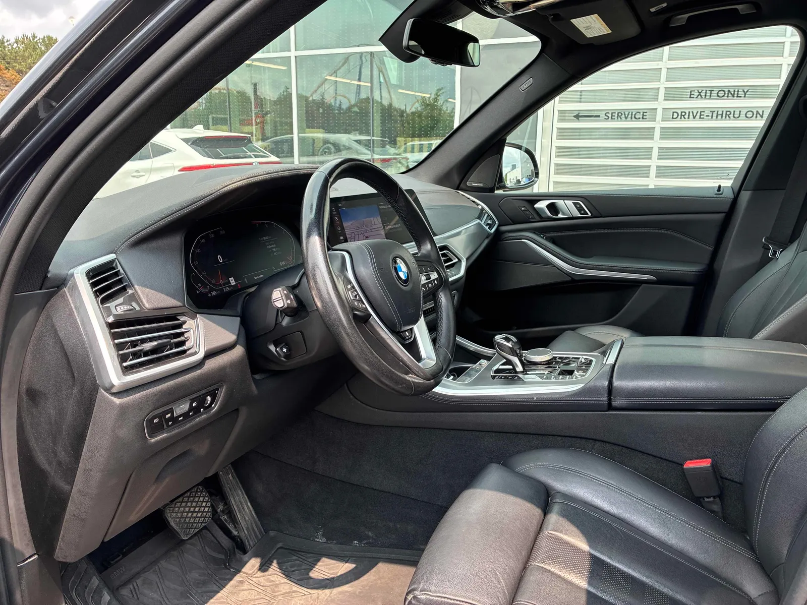 Interior driver side