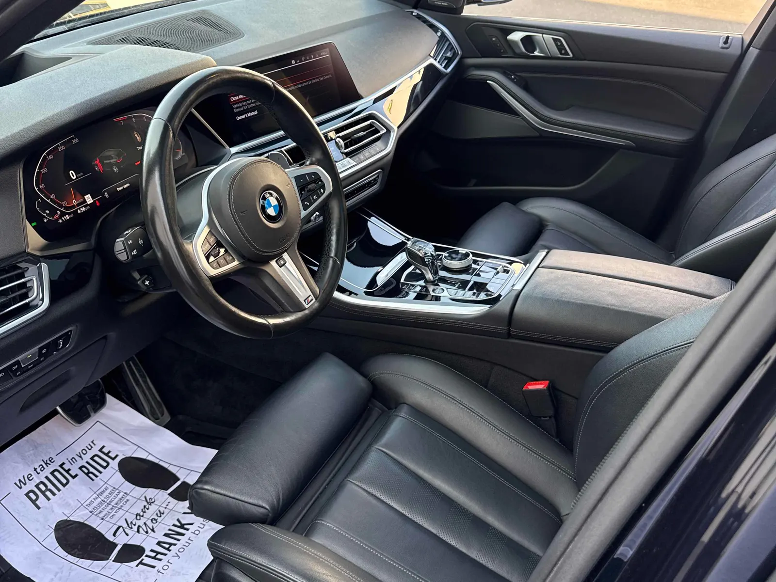 Interior driver side