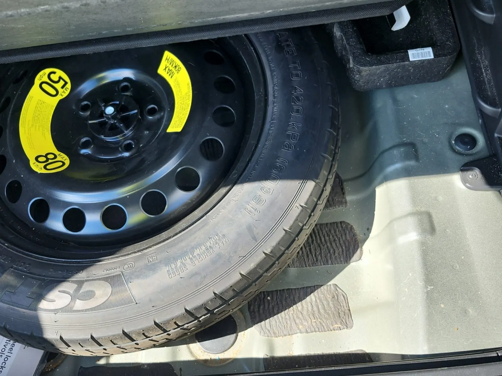 Spare Tire & Wheel Photo