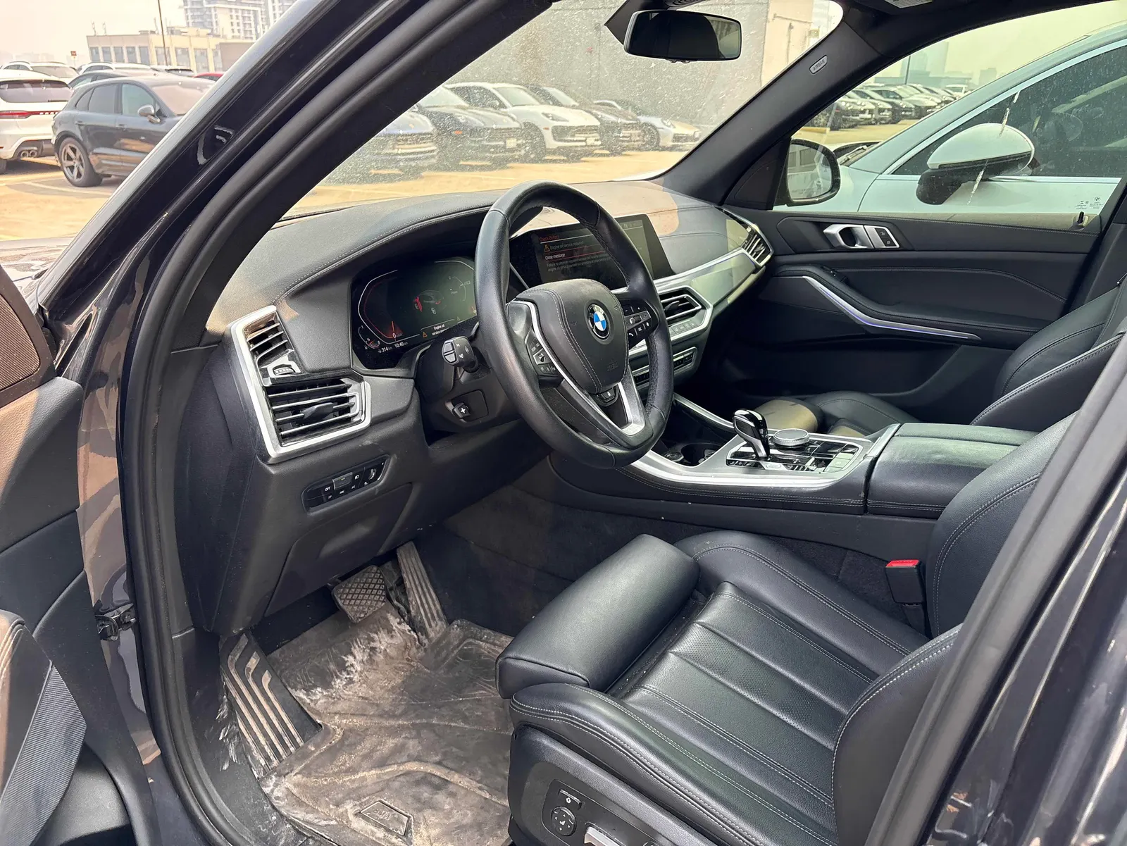 Interior driver side