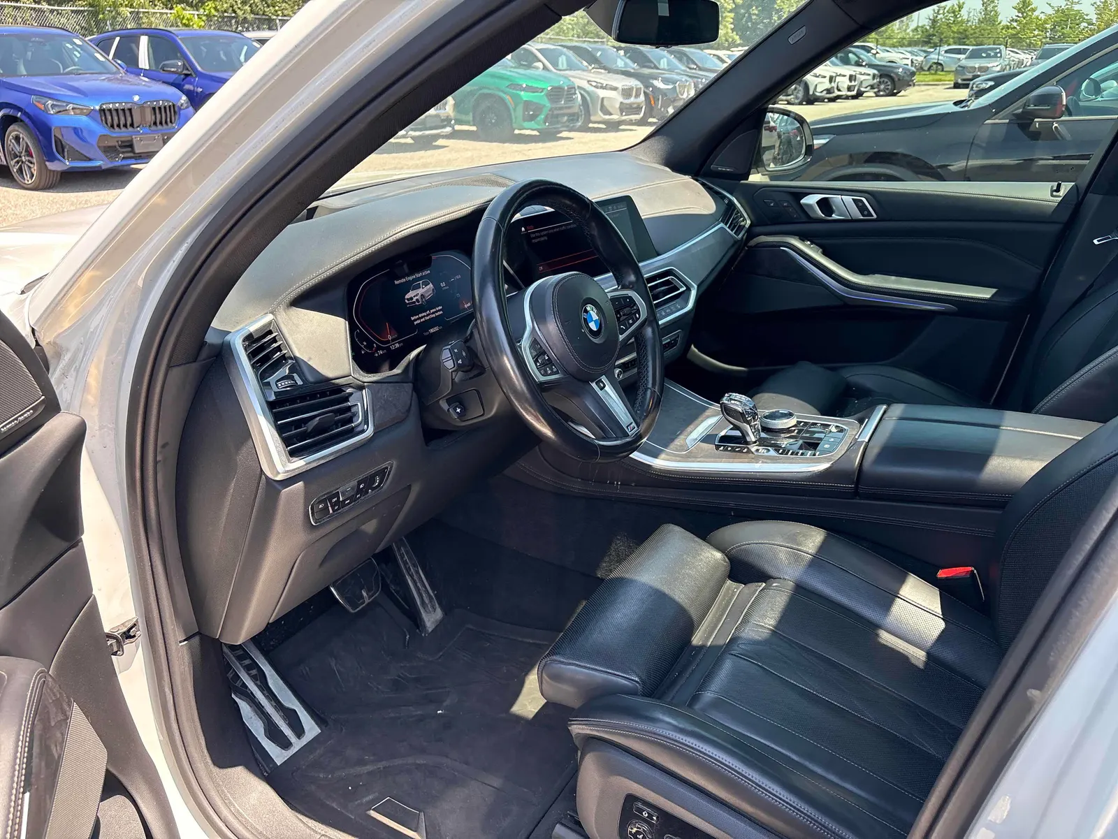 Interior driver side