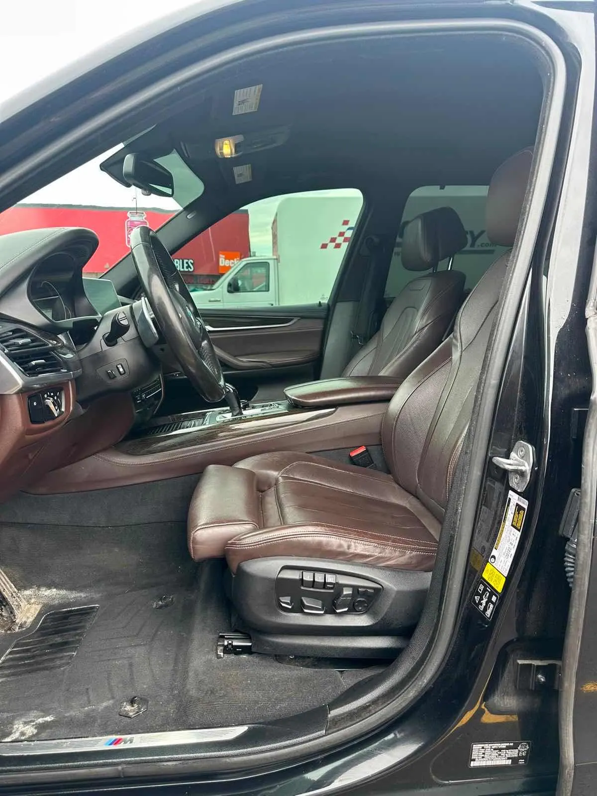 Interior driver side