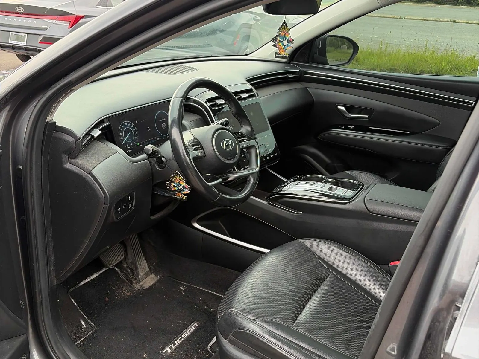 Interior driver side