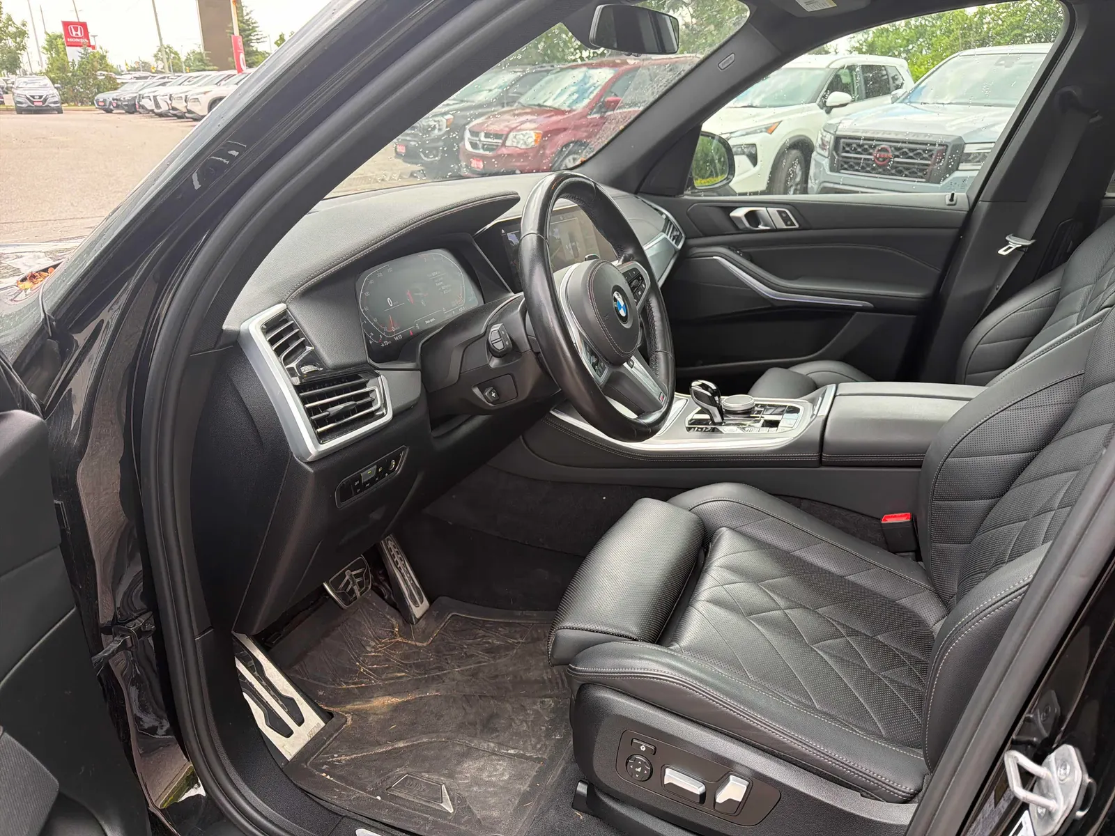 Interior driver side