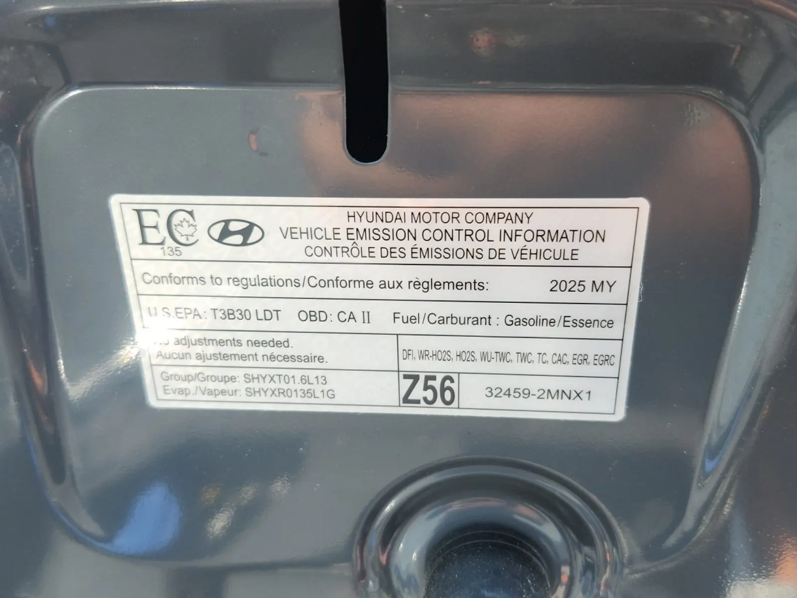 Emission Sticker Photo