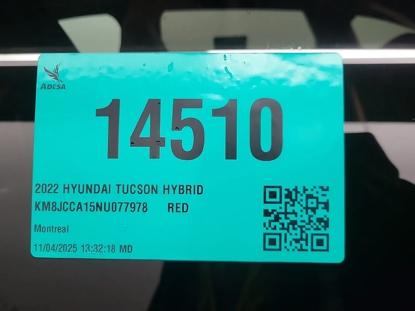 Inventory Label Photo
