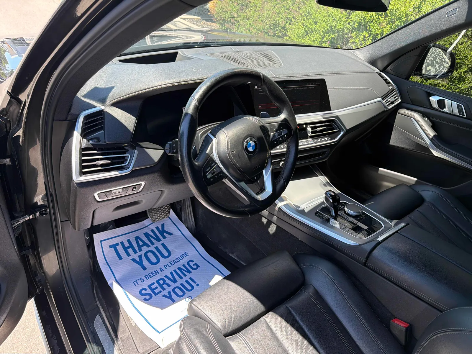 Interior driver side