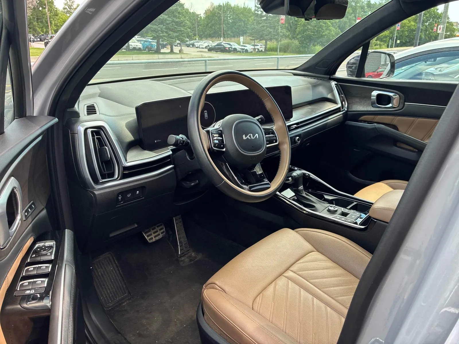 Interior driver side