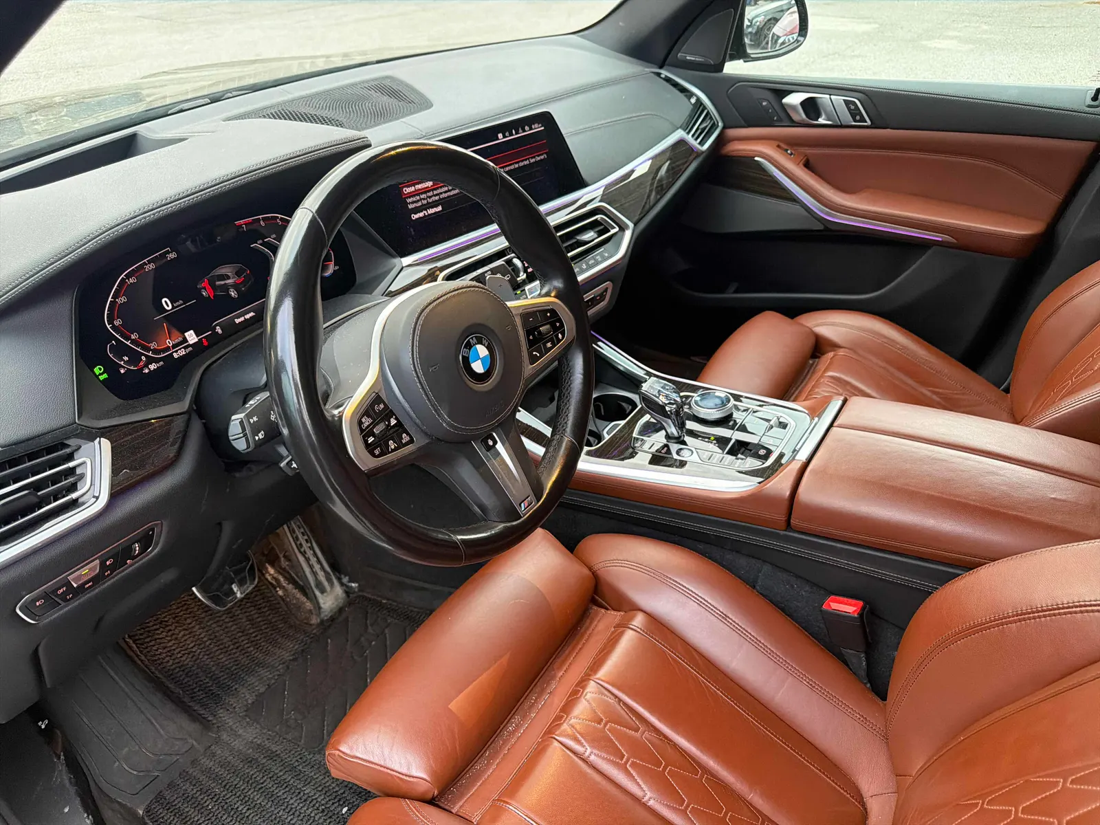 Interior driver side