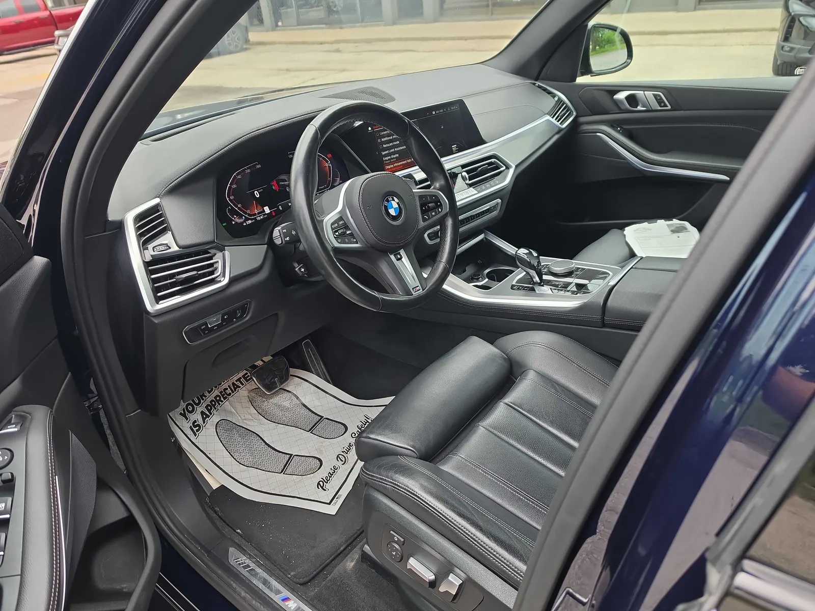 Interior driver side