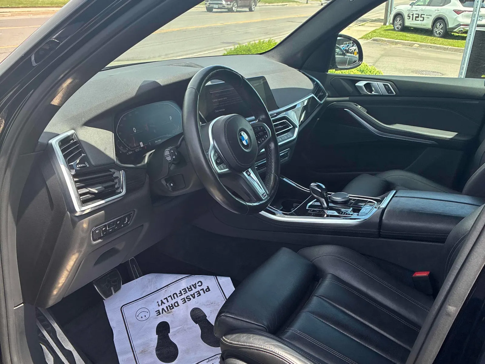 Interior driver side