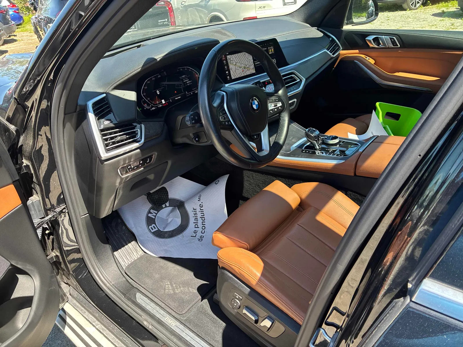 Interior driver side