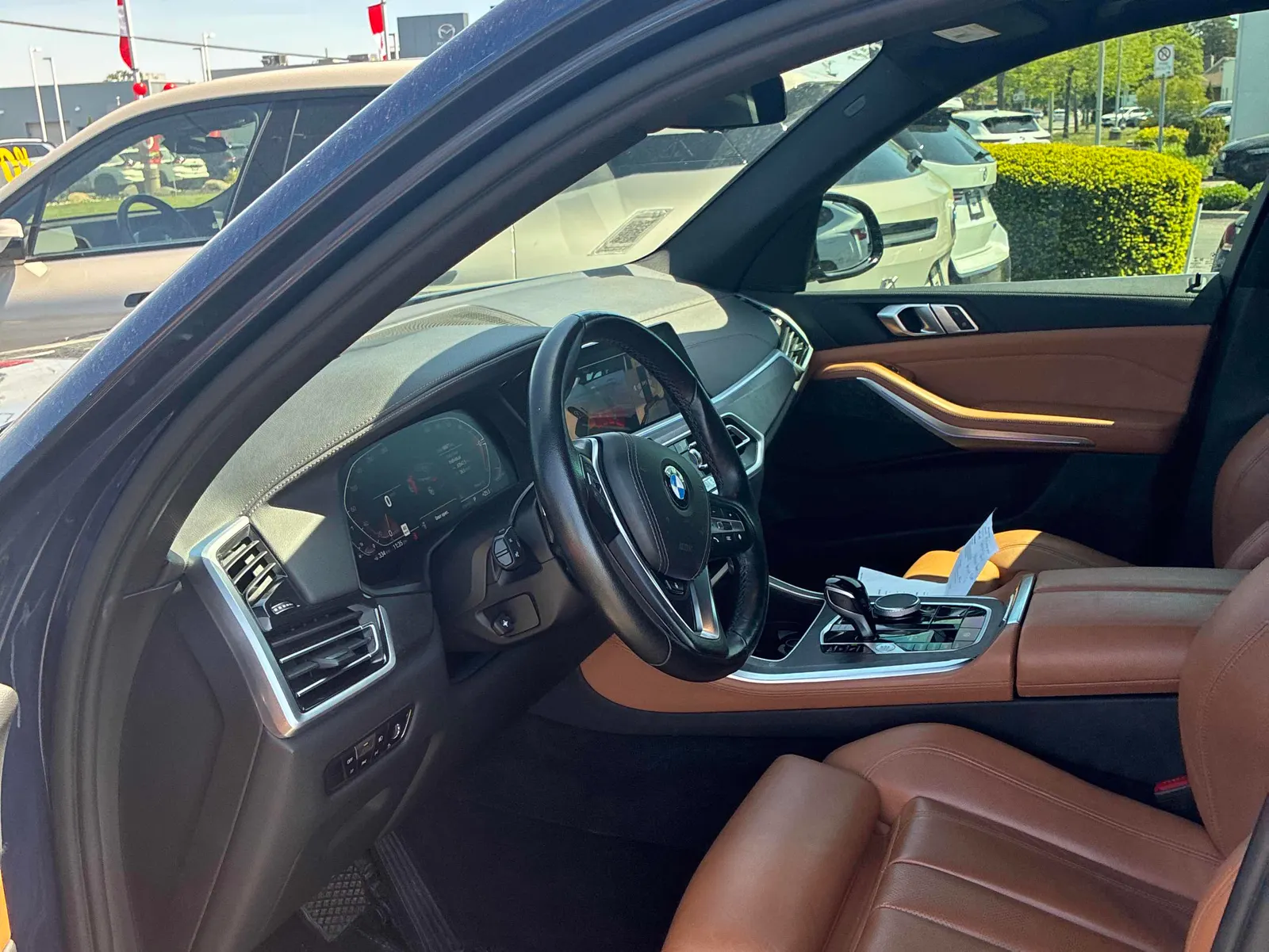 Interior driver side